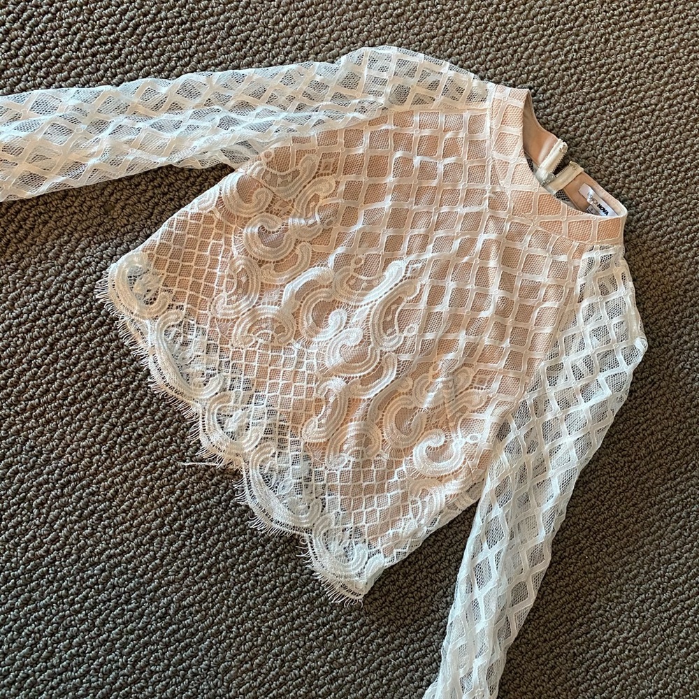 Formal crop top